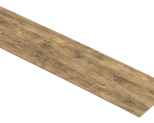 Bodenpaneel in Holzoptik mit Eichenmaserung und Astlöchern.