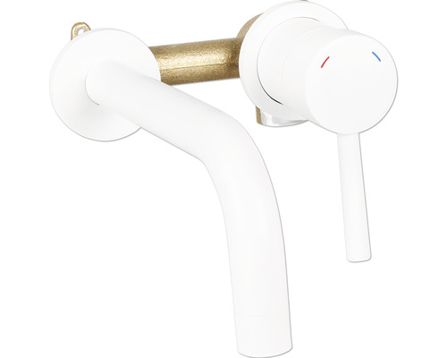 Robinet de lavabo encastré blanc mat 30.414.58 Robinet de lavabo encastré blanc mat 30.414.58