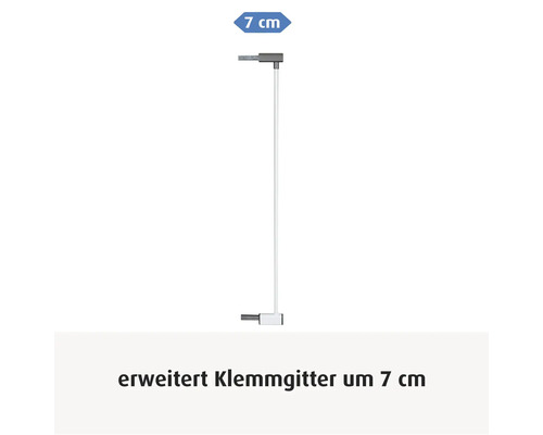Verlängerung für Klemmgitter, erweitert um 7 Zentimeter
