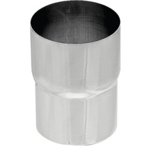 Réducteur de tube cylindrique en métal avec deux diamètres différents.