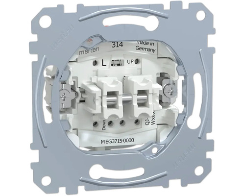 Interrupteur pour volet roulant Merten MEG3715-0000 unipolaire