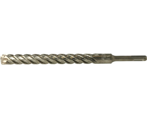 Hammerbohrer SDS-plus für Beton und Mauerwerk, 20 Millimeter Durchmesser, aus Stahl.