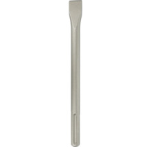 Burin plat en acier pour perforateurs avec emmanchement SDS-plus.