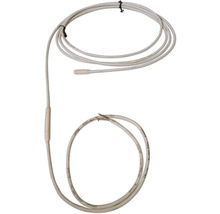 Câble chauffant électrique pour protection antigel, 3 mètres de long, puissance 45 Watt, tension 230 Volt, blanc.