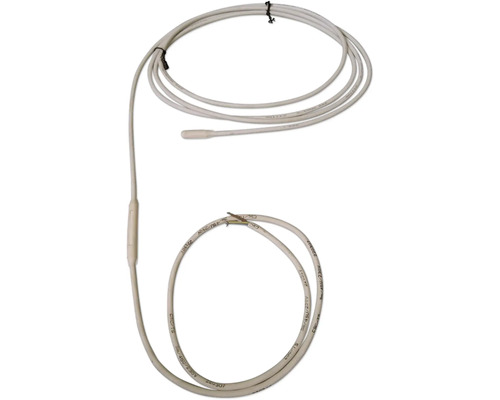 Câble chauffant électrique pour protection antigel, 3 mètres de long, puissance 45 Watt, tension 230 Volt, blanc.