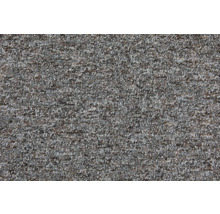 Moquette bouclée mouchetée gris-brun