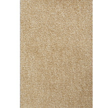 Moquette beige avec surface à structure fine.