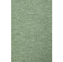 Gros plan sur une moquette verte avec une surface texturée.