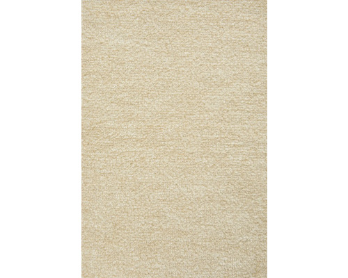 Teppichboden mit weicher, strukturierter Oberfläche in Beige.