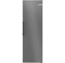 Réfrigérateur ou congélateur posable Bosch, modèle haut avec poignée verticale, anthracite.