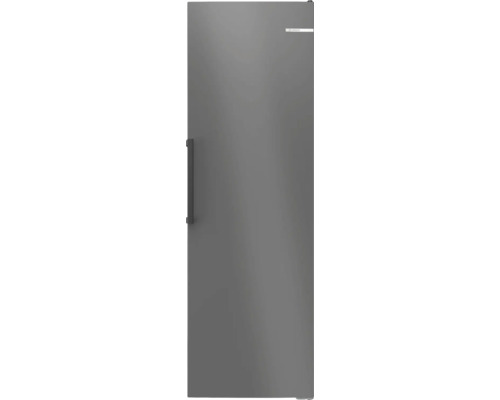Réfrigérateur ou congélateur posable Bosch, modèle haut avec poignée verticale, anthracite.
