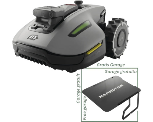 Robot tondeuse Mammotion avec abri gratuit