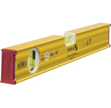 Stabila Wasserwaage Typ 80 AS, Länge 40 Zentimeter, aus Aluminium mit zwei Libellen.