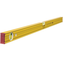 Gelbe Stabila Wasserwaage 80 AS aus Aluminium, Länge 100 Zentimeter, mit zwei Libellen.