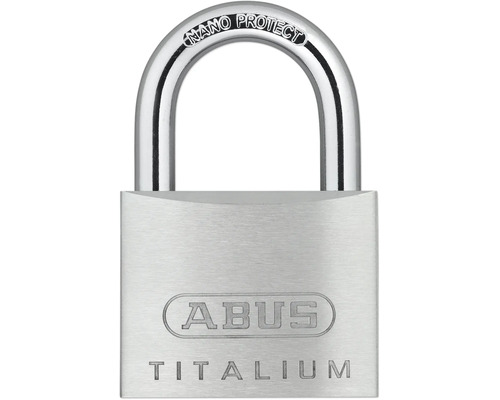 Cadenas ABUS Titalium en aluminium spécial avec anse Nano Protect.