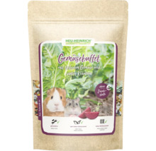 Nourriture Heu-Heinrich Gemüsebuffet pour petits animaux, sans céréales, teneur élevée en herbes et fibres, sans additifs.