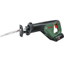 Scie sabre sans fil Bosch avec batterie 18 Volt et lame Progressor for Wood.