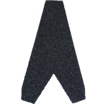 Bardeau de toiture bitumineux individuel anthracite avec surface granulée pour la couverture de toit.