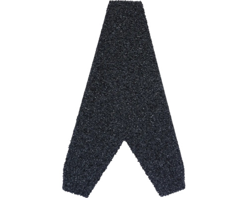 Bardeau de toiture bitumineux individuel anthracite avec surface granulée pour la couverture de toit.