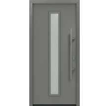 Haustür mit Glasausschnitt und Griff