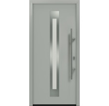 Haustür mit Glasausschnitt und Griff