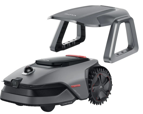 Mova Mähroboter in Grau inklusive Garage für die automatische Rasenpflege