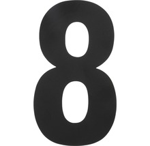Numéro de rue Intersteel 8 XXL 500 mm noir mat
