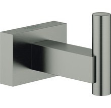 Bademantelhaken GROHE Essential Cube hard graphite gebürstet 40511AL1
