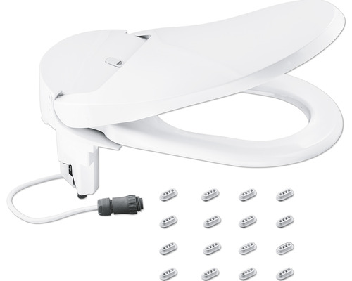 Pièce de rechange pour WC lavant GROHE Sensia Arena kit de remplacement 14976000 Abattant de WC douche blanc avec accessoires