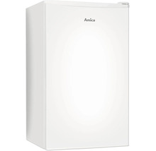 Réfrigérateur compact blanc de la marque Amica.