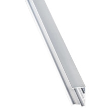 Profilé en aluminium en forme de U pour le montage de rubans LED.