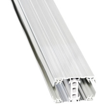 Profilé en aluminium avec rainures longitudinales