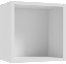 Wandregal - BxHxT 30 cm x 30 cm x 20 cm Frontfarbe weiß 292-A-03004