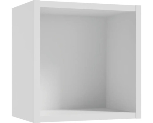 Wandregal - BxHxT 30 cm x 30 cm x 20 cm Frontfarbe weiß 292-A-03004