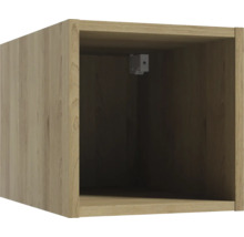 Étagère murale - L x h x p 30 cm x 30 cm x 44 cm couleur façade hêtre truffe 292-A-03009