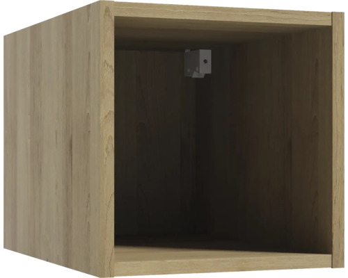 Étagère murale - L x h x p 30 cm x 30 cm x 44 cm couleur façade hêtre truffe 292-A-03009