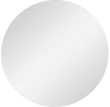 Miroir mural rond sans cadre.