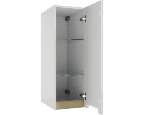 Midischrank STILLA BxHxT 30 cm x 90 cm x 45 cm Frontfarbe weiß 292-C-03001