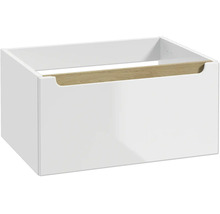 Meuble sous vasque STILLA L x h x p 60 cm x 30 cm x 45 cm couleur façade blanc 292-B-06001