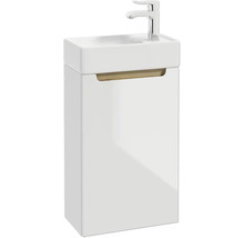 Meuble sous vasque STILLA L x h x p 40 cm x 60 cm x 22 cm couleur façade blanc 292-D-04001