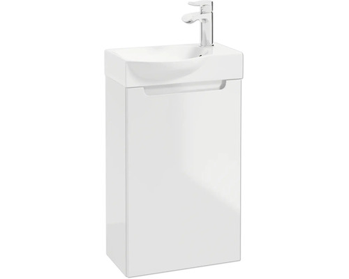 Meuble sous vasque STILLA L x h x p 40 cm x 60 cm x 22 cm couleur façade blanc 292-D-04001