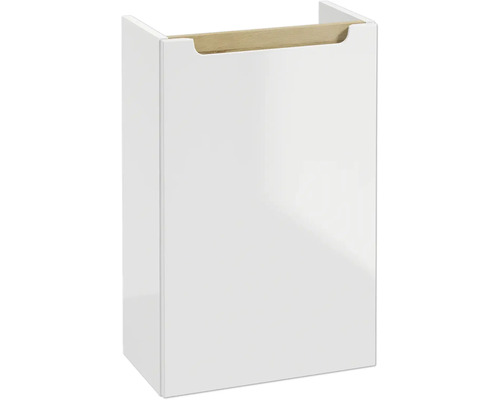 Meuble sous vasque STILLA L x h x p 40 cm x 60 cm x 22 cm couleur façade blanc 292-D-04001