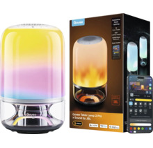 Lampe de table Govee 2 Pro avec haut-parleur JBL, commande par application et emballage avec prise en charge de Matter et commande vocale.
