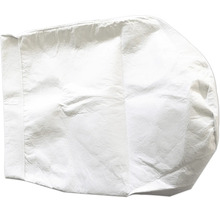 Grand sac en papier vide pour déchets de jardin ou gravats.
