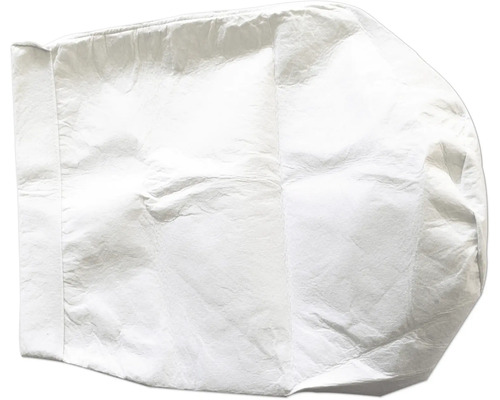 Grand sac en papier vide pour déchets de jardin ou gravats.