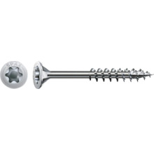 Vis universelle SPAX avec tête fraisée, empreinte T-STAR plus, filetage partiel et pointe 4CUT.