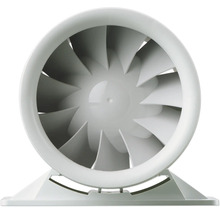 Ventilateur de conduit en plastique pour l'aération et la ventilation de pièces.