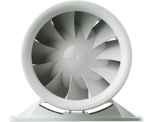 Ventilateur de conduit en plastique pour l'aération et la ventilation de pièces.
