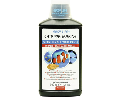 Easy-Life Catappa-Marine, 500 Milliliter, natürlicher Gesundheits- und Farbverstärker für Meerwassertiere.