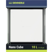 Dennerle Nano Cube Aquarium aus Glas mat 10 Liter Fassungsverméigen.